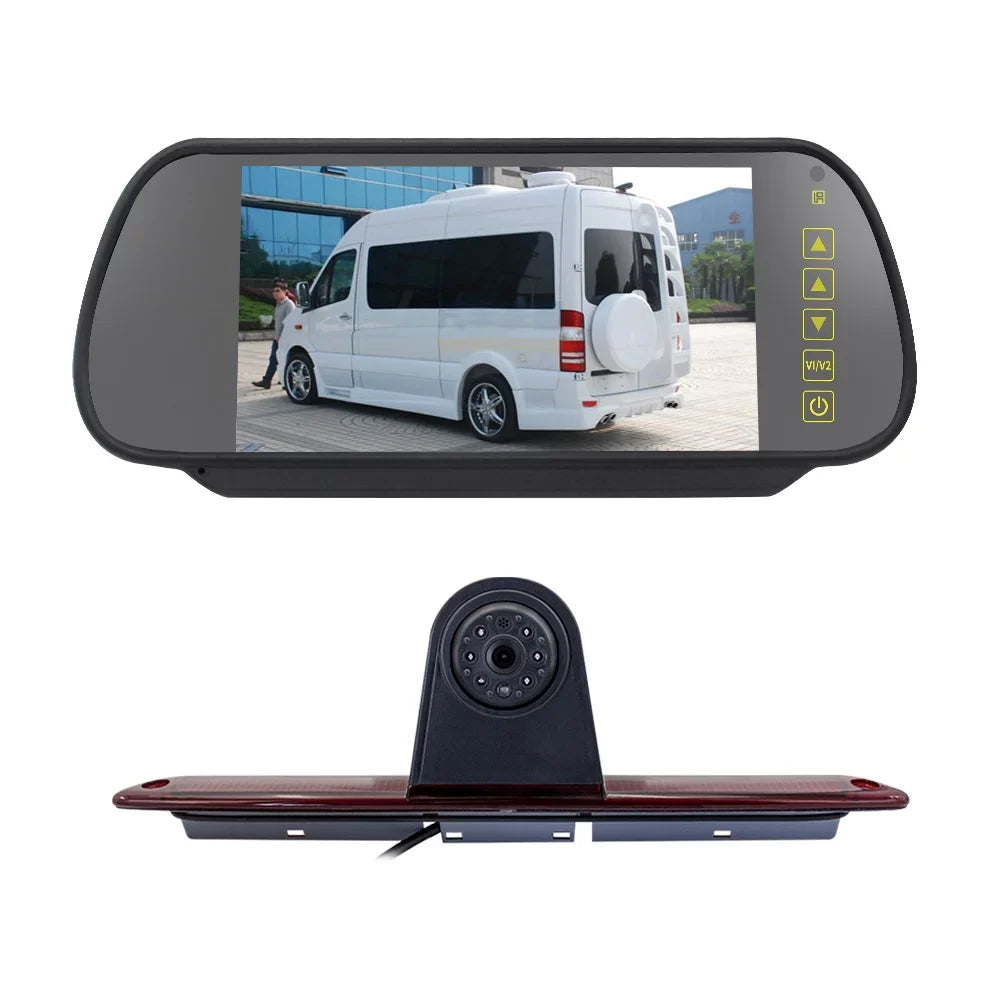 moobody 7in Brake Backup for Mercedes-Benz Sizeprinter/ Crafter Vans Parking (with Monitor)