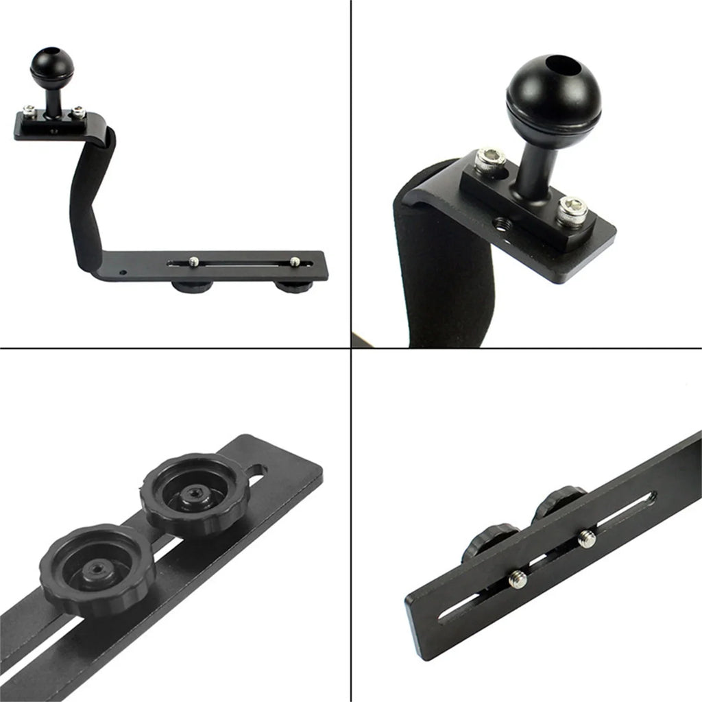 Diving SizeLR Mount Base Camera Mounting Bracket Accessories Extendable Bottom Tray