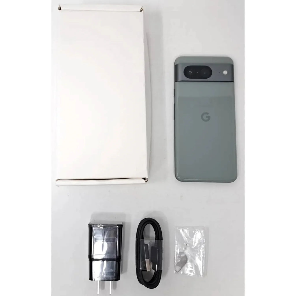 Pre-Owned Google Pixel 8 5G G9BQD 128GB Factory Unlocked 6.2" 8GB RAM 50MP Sizemartphone - Hazel (Like New)