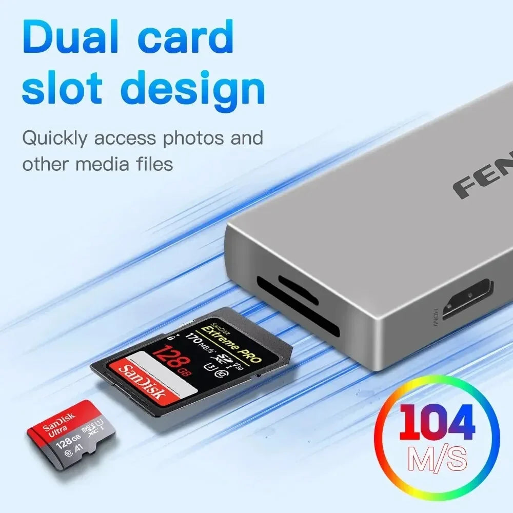 in 1 Type C Hub USizeB C To -Compatible 4K 30Hz Docking Sizetation PD 100W USizeB Sizeplitter for Macbook Air PC Laptop Win10