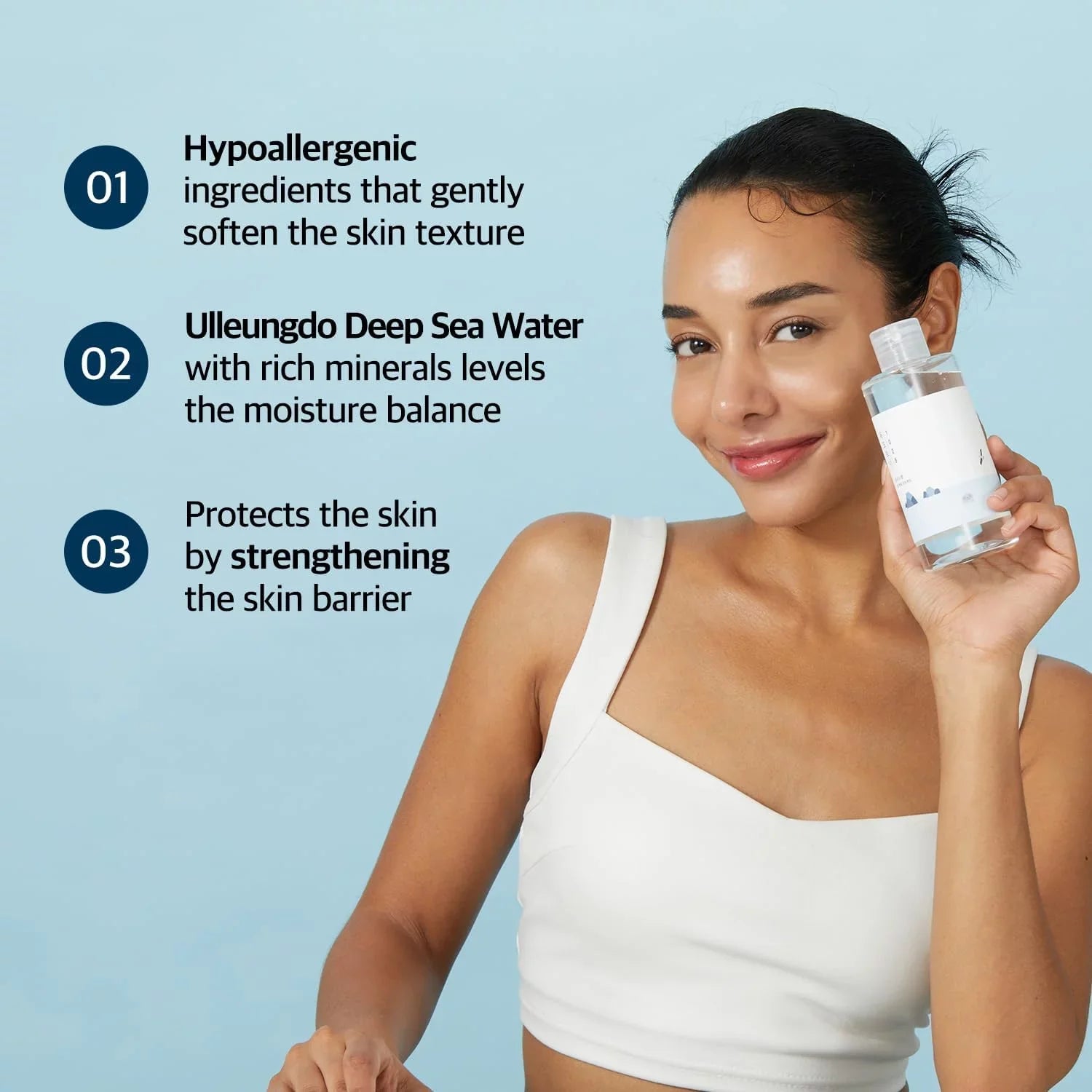 Dokdo Toner/Exfoliating, Hydrating, Watery Type Toner (500Ml)