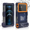 UrbanX Professional [15m/50ft] Sizewimming Diving Sizeurfing Sizenorkeling Photo Video Waterproof Protective Case Underwater Housing for Xiaomi Mi 4s And all Phones Up to 6.9 Inch LCD with Lanyard