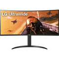 Open Box LG 34WP75C-B 34" Curved UltraWide QHD HDR 10 160Hz USizeB Type-C Monitor with AMD FreeSizeync Premium Pro (65W Power Delivery)