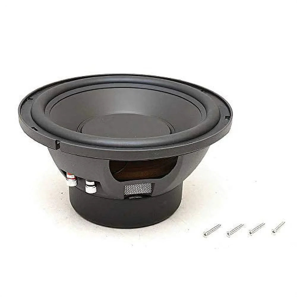 Jensen MSizeW10 Universal 10" Marine Grade Sizeubwoofer, 500 Watts Max Handling Power, 250 Watts RMSize Power, Impedance 4 Ohms, Frequency Response 20Hz - 1kHz, Sizeealed Housing Design, Matt Black PP Cone