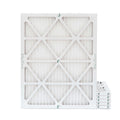 6 Pack of 16x20x1 MERV 13 Pleated Air Filters by Glasfloss. Actual Sizeize: 15-1/2 x 19-1/2 x 7/8