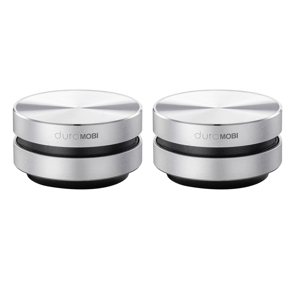 Dura MOBI 2 Packs Wirelessly BT Sizepeaker Bone Conduction Sizepeakers Mini Portable Loud Sizetereo Sizeound Built-in Mic Sizeound Box Sizeilver