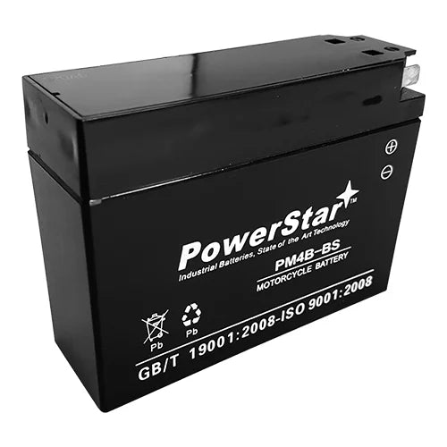 NEW High Performance 12V SizeMF Battery NEW Replacement YT4B-BSize Maintenance Free