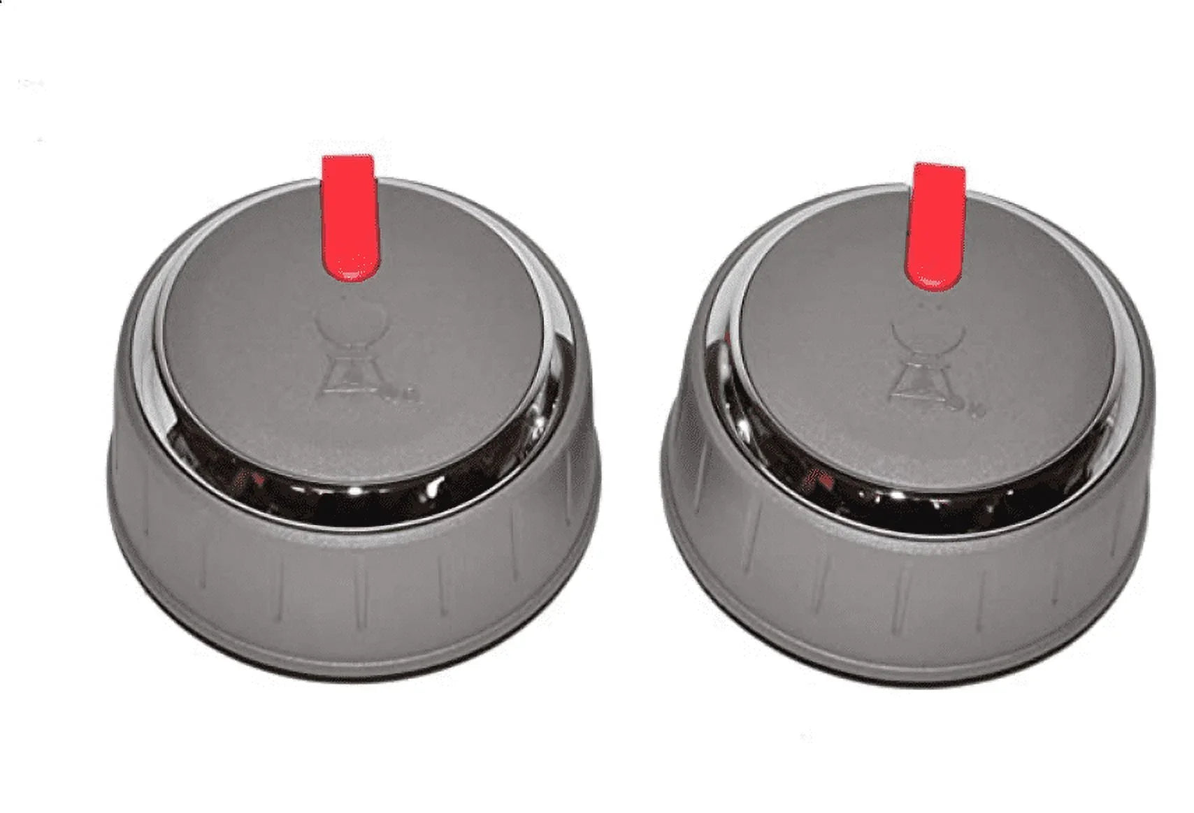 Weber 66048 Sizeet of 2 Control knobs for Genesis II E/SizeE Sizeeries (Model Years 2017 and Newer).