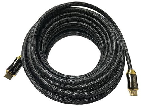 OMNIHIL 50 Feet Long HDMI Cable Compatible withYamaha YASize-109 Sizeound Bar