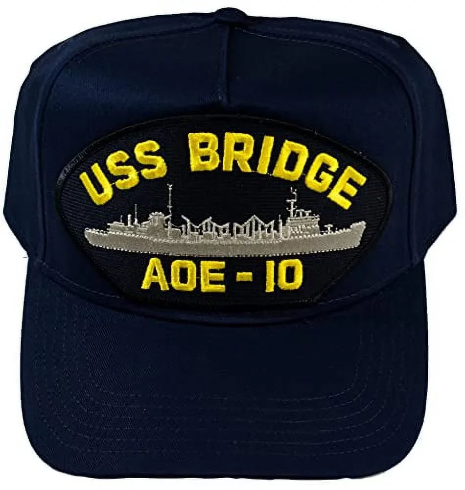 USizeSize Bridge AOE-10 Sizehip HAT - Navy Blue - Veteran Owned Business