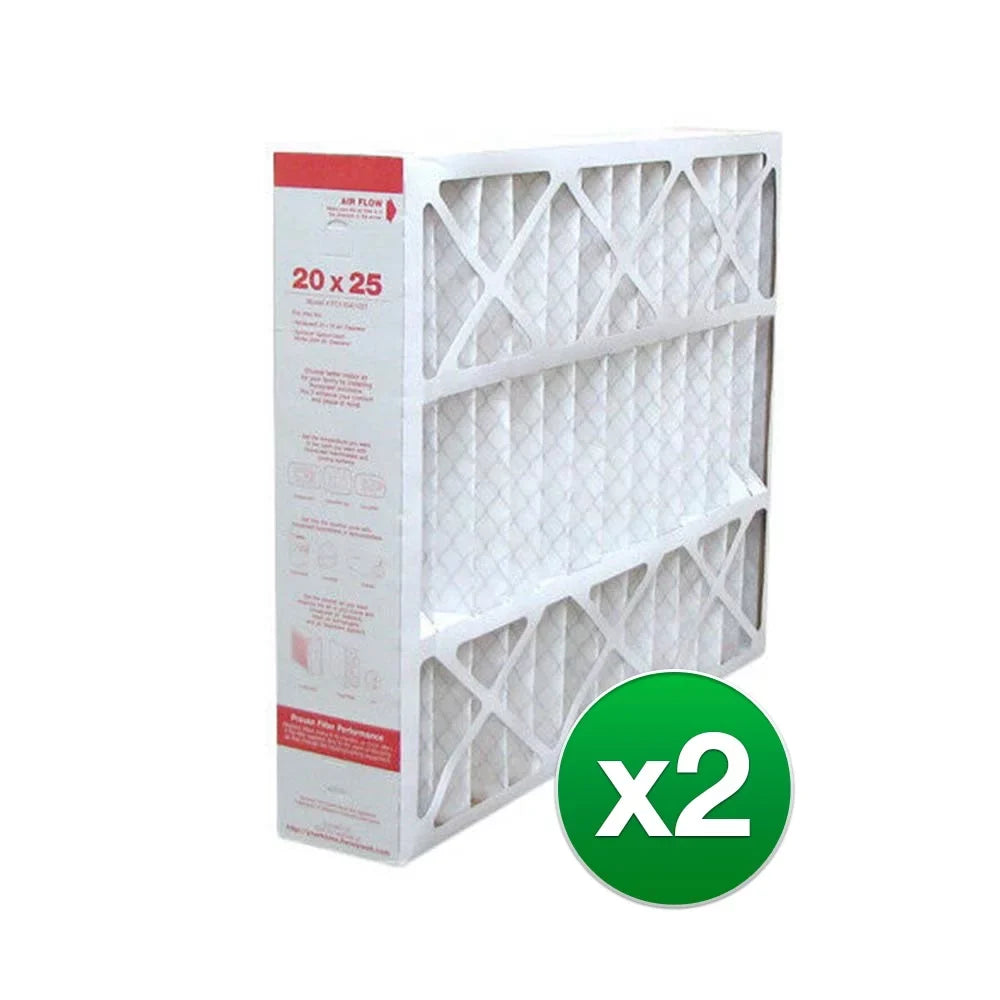 Replacement for Honeywell HVAC F50A1009 20x25x5 Air Filter MERV 11 (2 Pack)