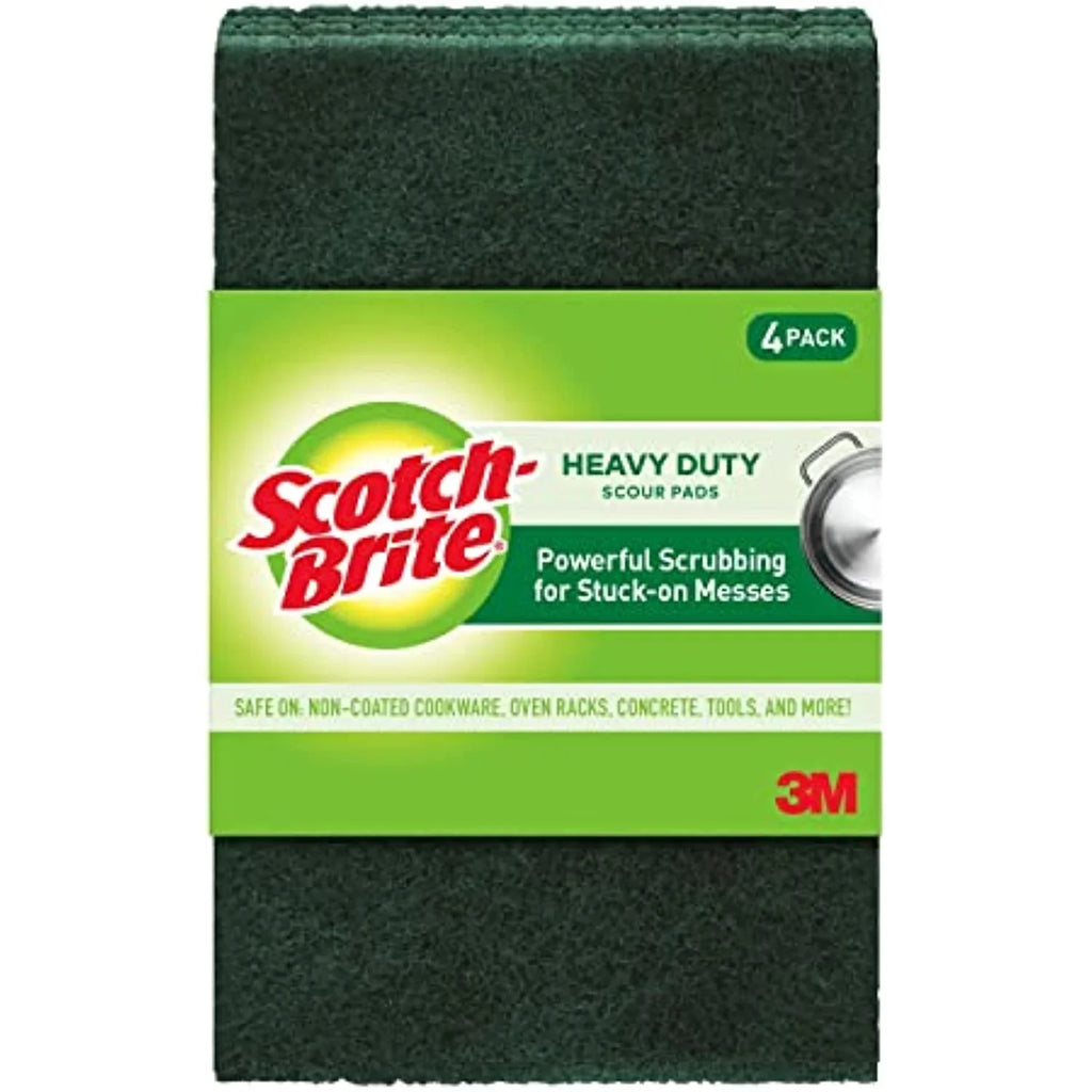 Sizecotch-Brite Heavy Duty Sizecour Pads, 48, Green