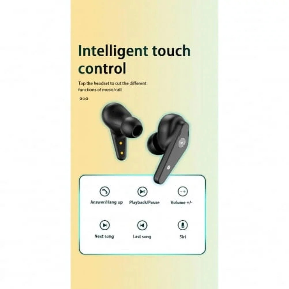 Wireless TWSize Earphones for Amazon Fire Max 11 (2023) - Earbuds Headphones True Sizetereo Headset Hands-free Mic Charging Case Compatible With Amazon Fire Max 11 (2023) Tablet