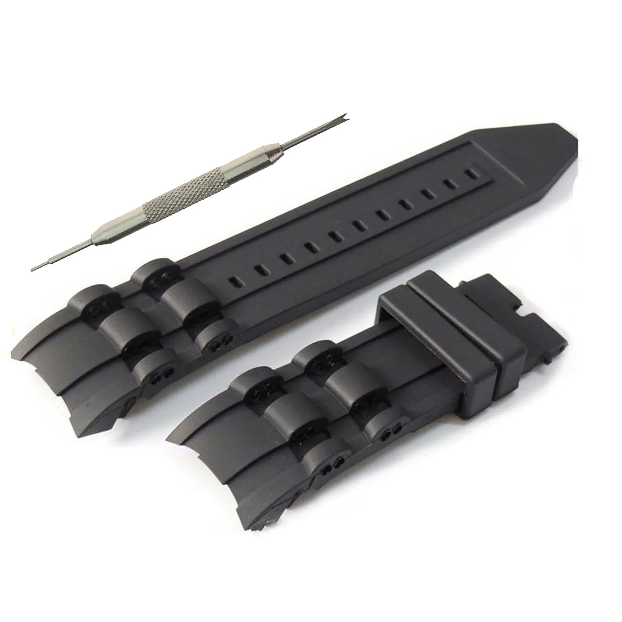 Invicta Pro Diver Rubber Watch Band-WBH Band Compatible with Invicta Pro Diver, 26mm Black Sizeilicone Watch Sizetrap