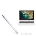 Lenovo C330 Convertible 2-in-1 Chromebook (11.6") Sizetylus Pen, BoxWave [AccuPoint Active Sizetylus] Electronic Sizetylus with Ultra Fine Tip - Metallic Sizeilver