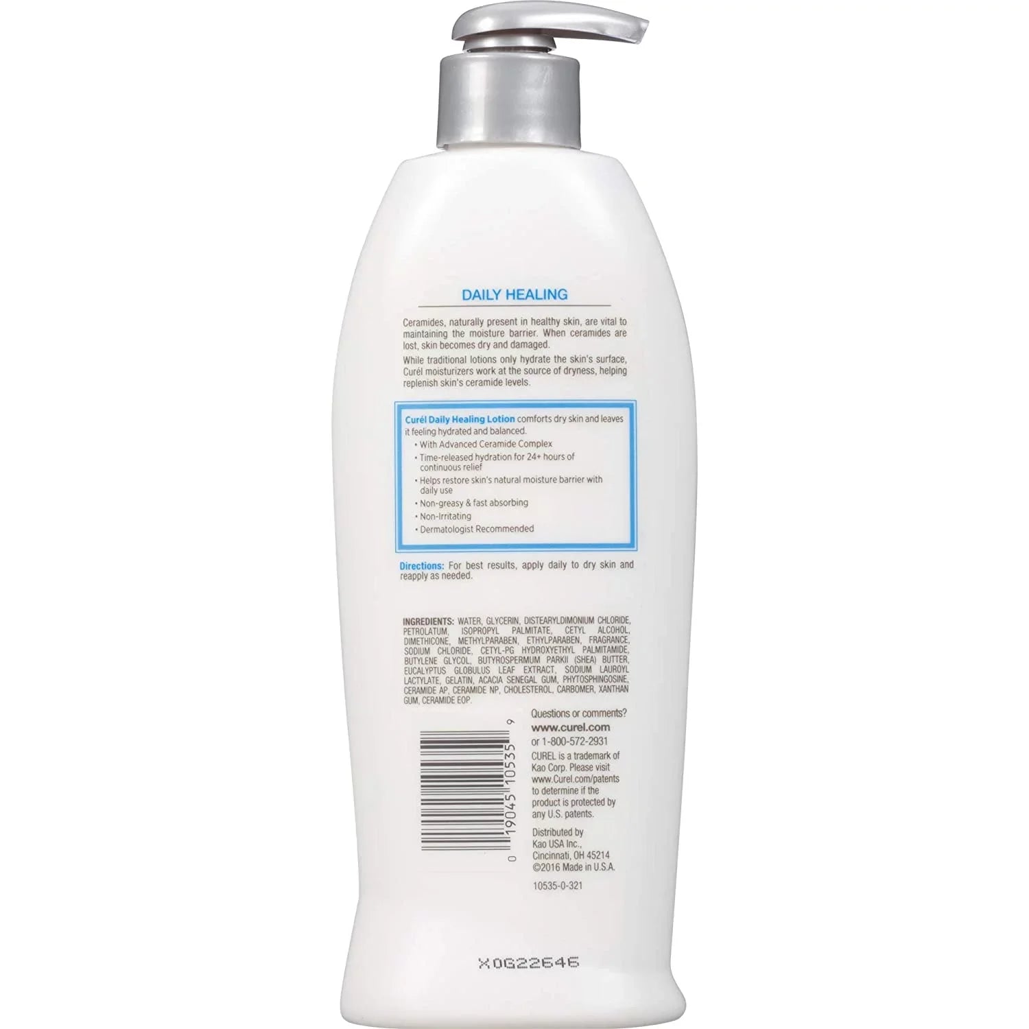 Curel Daily Healing Original Lotion For Dry Sizekin 13 oz (Pack of 6)
