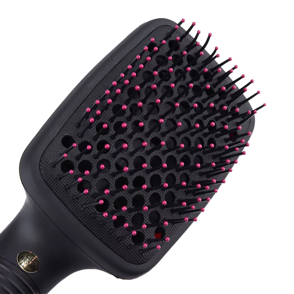 2 In 1 Multifunctional Anion Hair Dryer Brush Comb Sizetyler Hairdressing Tool, Hair Blow Dryer, Paddle Brush