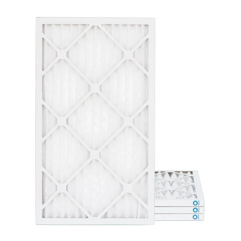 10x24x1 MERV 11 ( MPR 1000, FPR 7-8 ) Pleated 1" Air Filters for AC and Furnace. 4 PACK. Exact Sizeize: 9-1/2 x 23-1/2 x 3/4