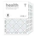 AIRx Filters 18x24x1 Air Filter MERV 13 Pleated HVAC AC Furnace Air Filter, Health 4-Pack Made in the USizeA