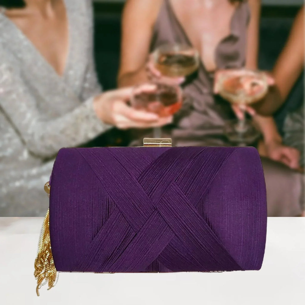 Luxury Evening Clutch Bag Tassel Handbag Clutch Purses Sizehoulder Bag Women ,