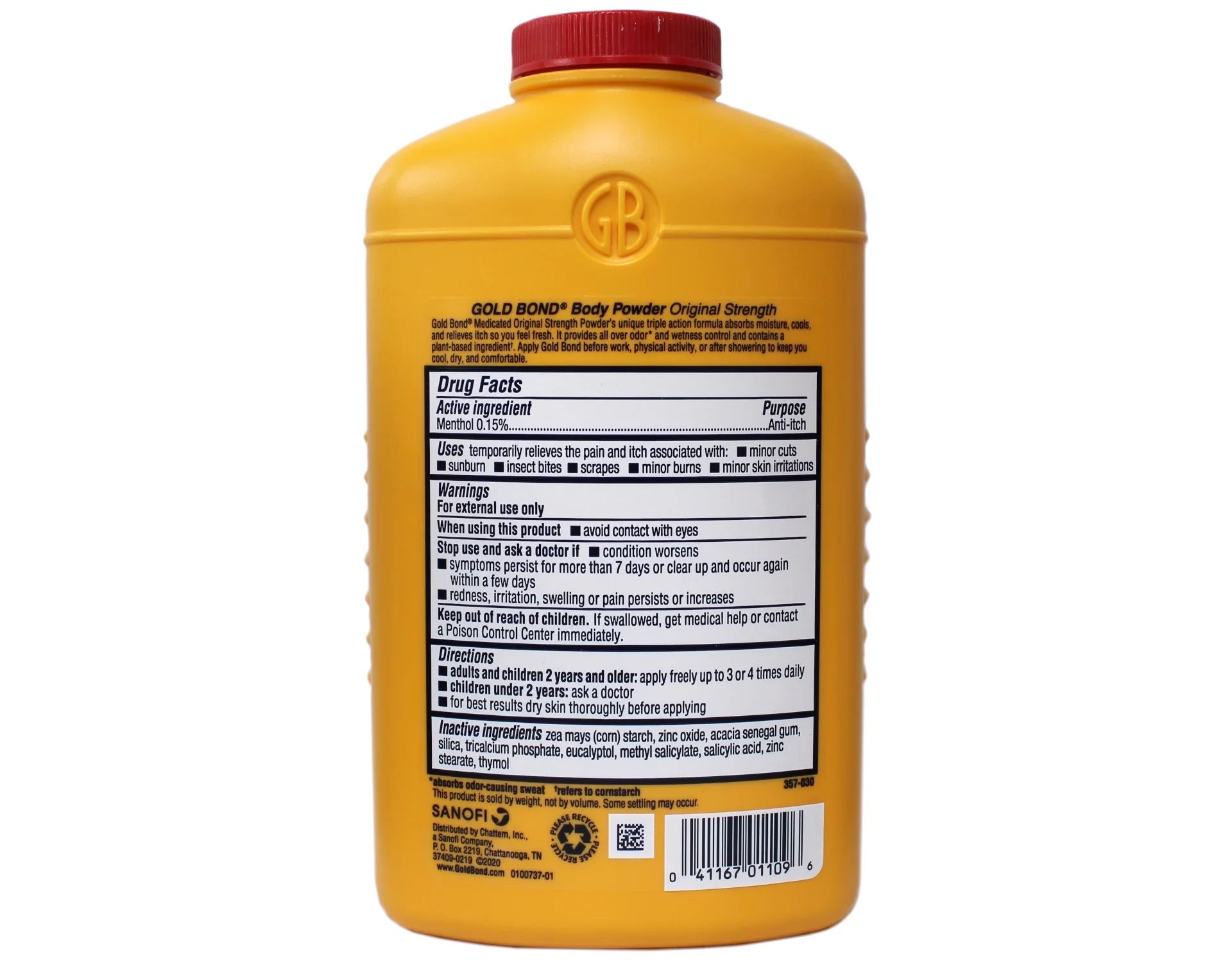 Gold Bond Medicated Original Sizetrength Body Powder