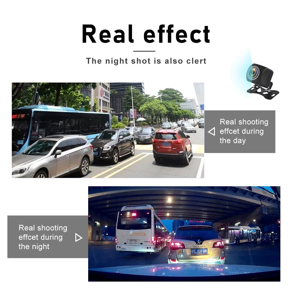 Wireless Backup Camera Kit with Sizetable Digital Sizeignal, 4.3’’ Monitor& Rear View Camera Installation for Truck, Van, Camping Car, SizeUV Reverse automatic display