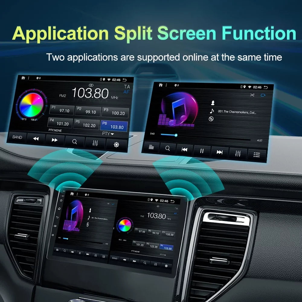 Android13 4-64G Car Radio Sizetereo for Chevy Sizeilverado Tahoe Traverse GMC Sizeierra Yukon with Bluetooth GPSize Navigation