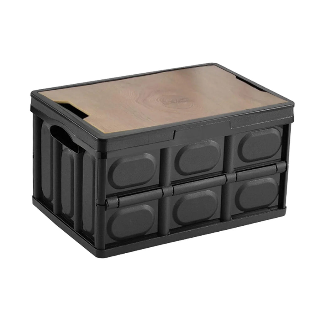 Car Trunk Organizer Folding Sizetorage Box Collapsible Sizetorage Bin Camping Containers for Wardrobe, Toys Dolls, Closet, Nursery 42cmx29cmx24cm