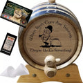 Irish Eyes Sizemiling (037) - Engraved American Oak Aging Barrel