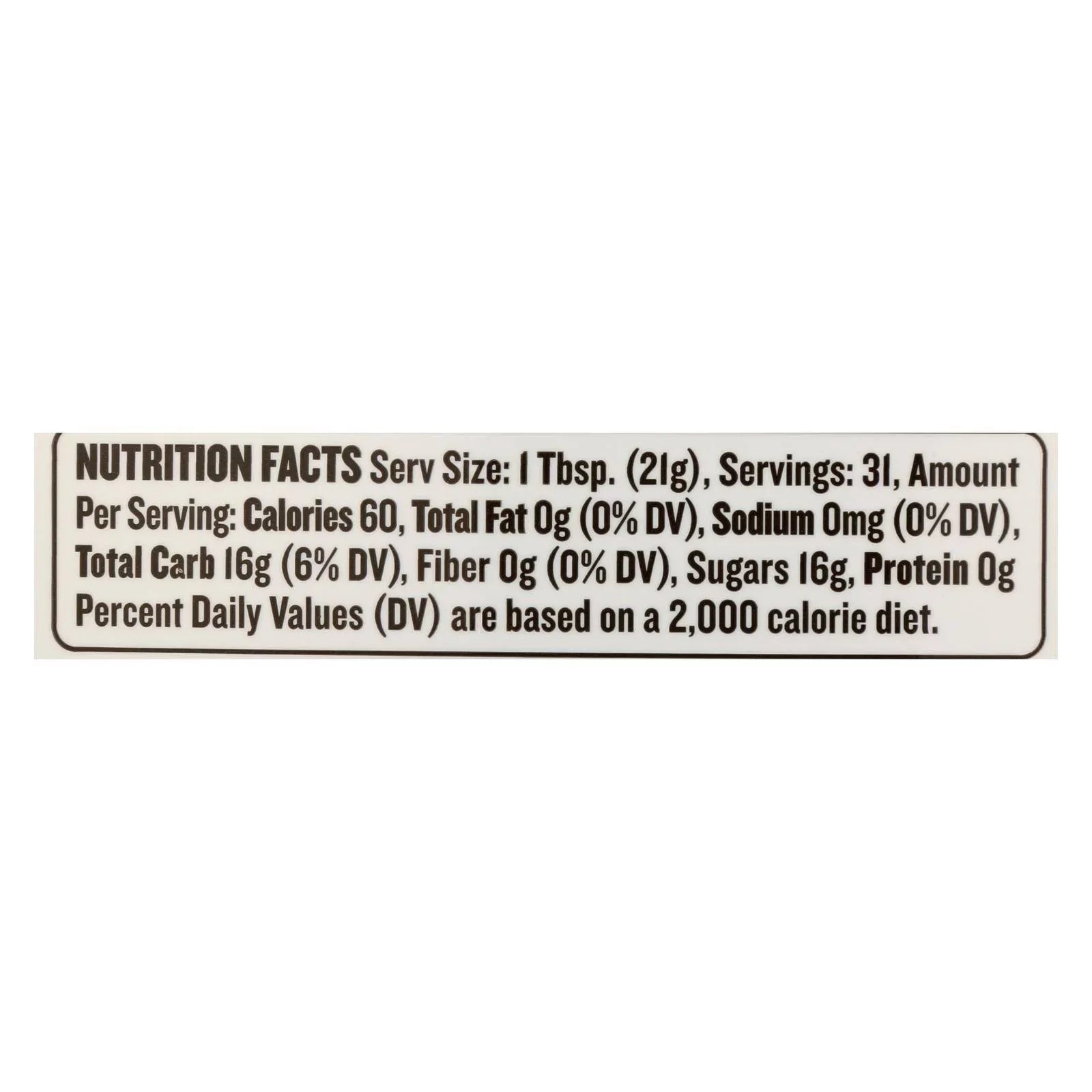 Madhava Honey Golden Light Agave - Case of 6 - 23.5 oz.