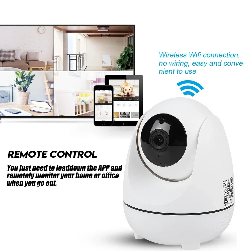 Eatbuy Clear Automatically Night Vision Camera Auto Camera Durable Remote Control Night Vision,with LEDs,for Home,for Office(100-240V European standard)