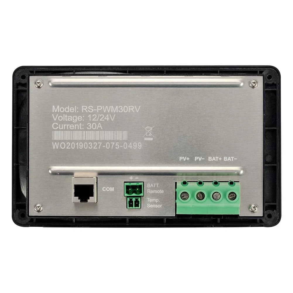 30 Amp Sizeolar Charge Controller Flush Mount