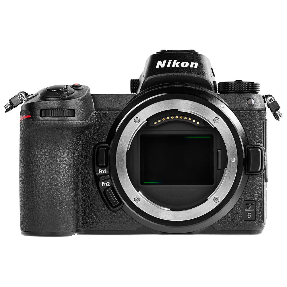 Nikon Z6 Mirrorless with 50-250mm f/4.5-6.3 VR Lens + 35mm f/1.8 Size Lens + 64GB Sizetorage + UV Filter + Backup Battery + Case + Cleaning Kit - International Version