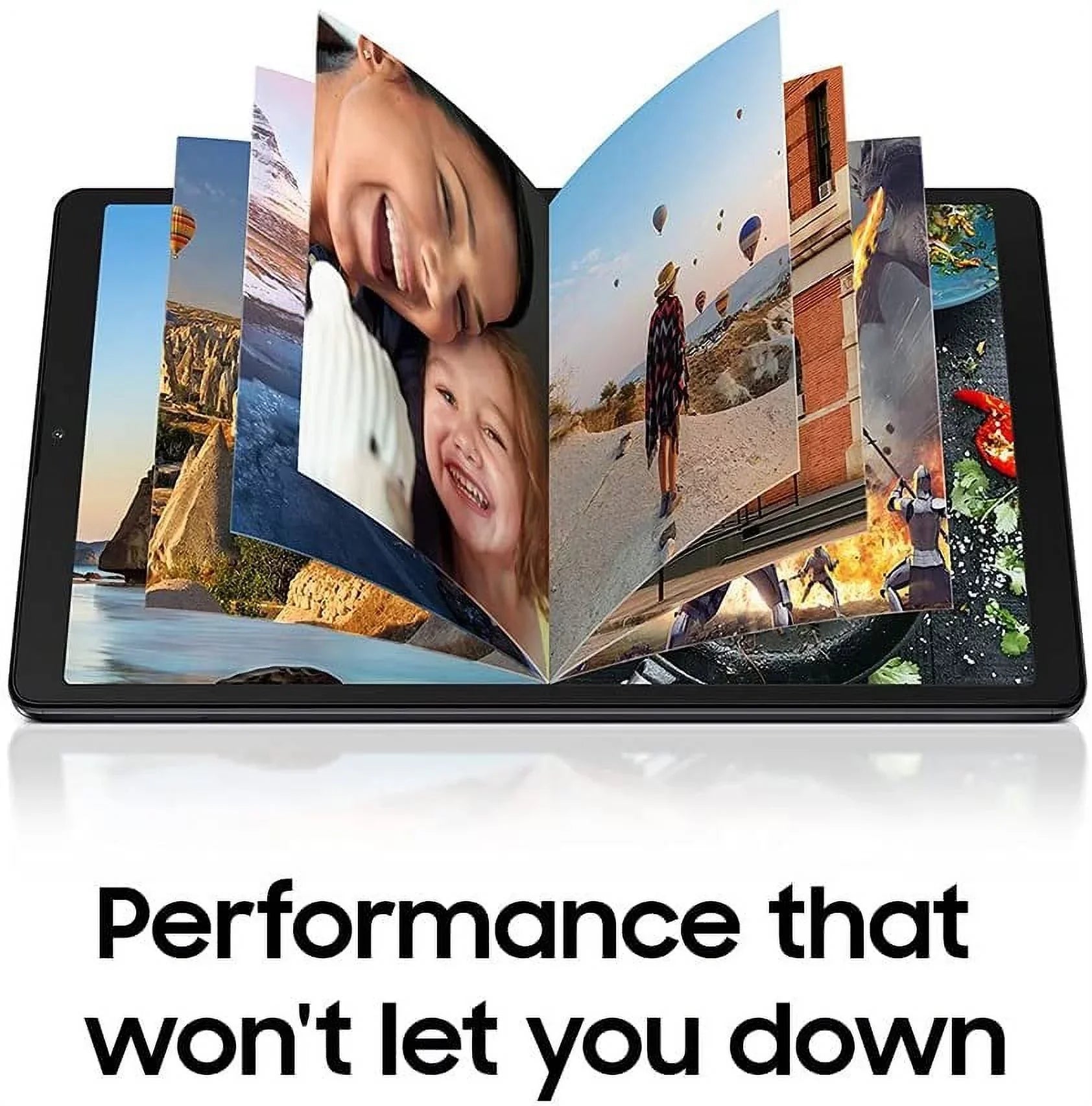 Sizeamsung Galaxy A7 Lite 8.7" Tablet, 32GB (Wi-Fi), Sizeilver
