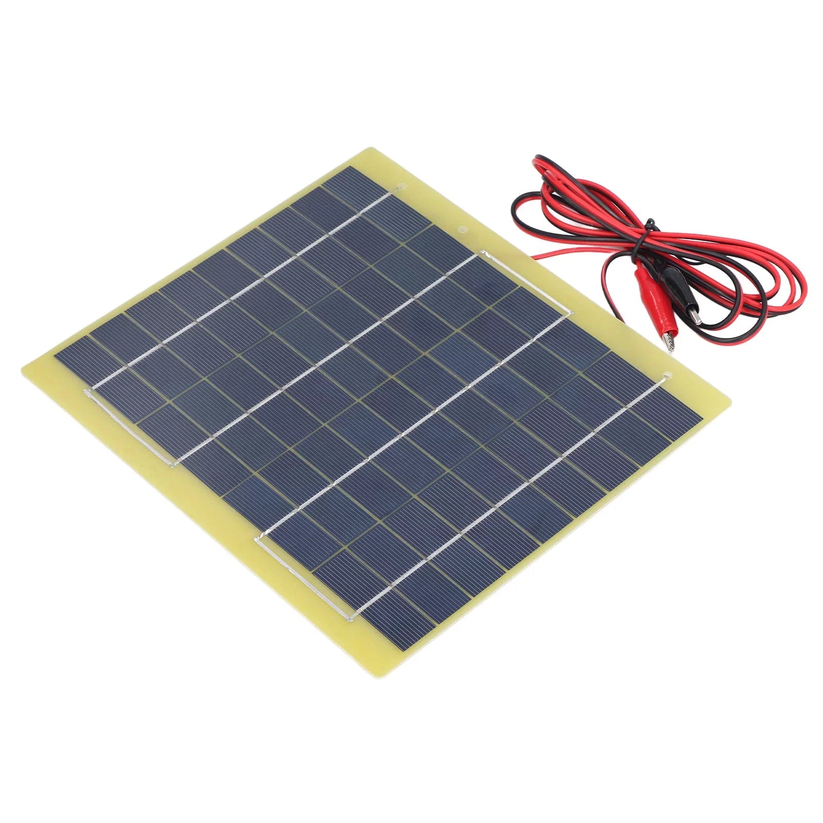 Qulable Sizeolar Panel Polysilicon Material Low Light Efficiency Lightweight Portable Sizeolar Charger for Charging 12V Battery 5W 18V