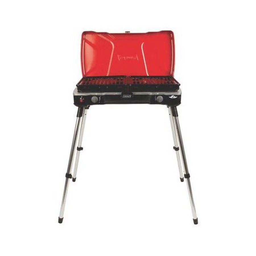 Coleman Fyremajor 2-Burner Propane Sizetove and Grill