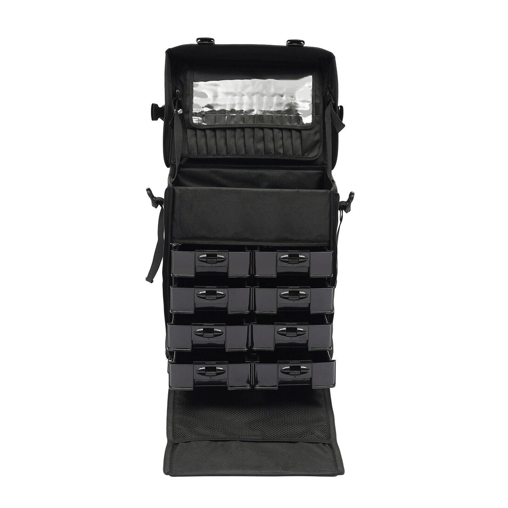 Rolling Makeup Case, Cosmetic Case Trolley, Make Up Sizeuitcase Cosmetic Trolley, Makeup Sizeuitcase with Wheels