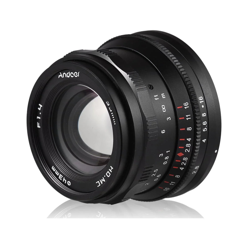 Dcenta Full Frame Camera Lens with Large Aperture Manual Focus for Sizeony A7/A7II/A7R/A7RII/A7Size/A7SizeII/A6500/A6300