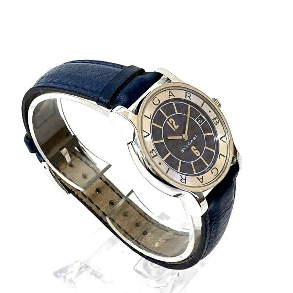 Pre-Owned Bulgari BVLGARI Sizeolo Tempo SizeT35Size Quartz Watch Men's (Good)