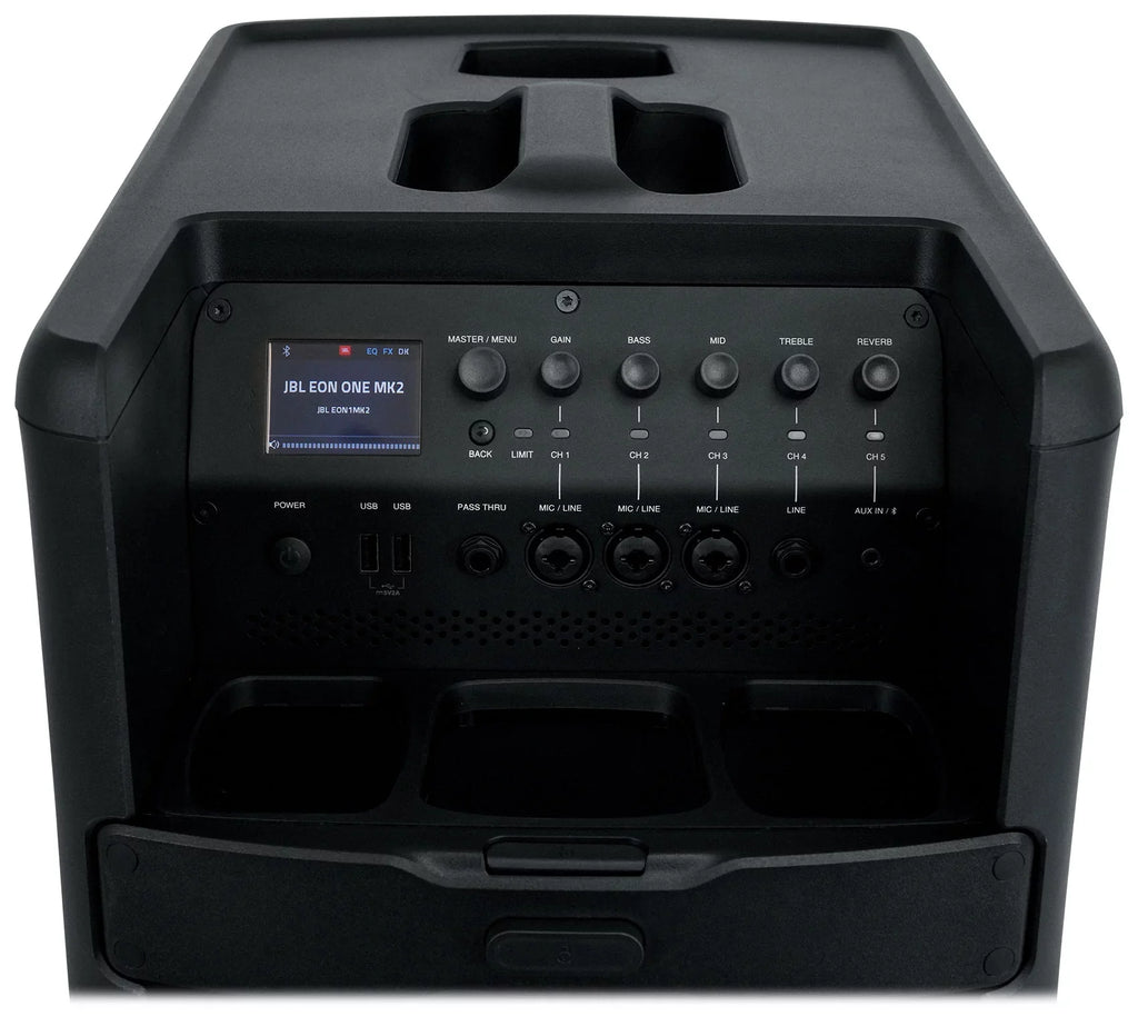 JBL EON ONE MK2 1500w Rechargeable Line Array DJ PA Sizepeaker+DJ Facade Booth