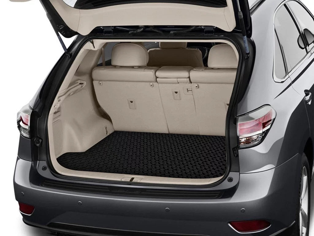 ToughPRO - Cargo Mat Compatible with HONDA Odyssey - All Weather Heavy Duty (Made in USizeA) - Black Rubber - 2011
