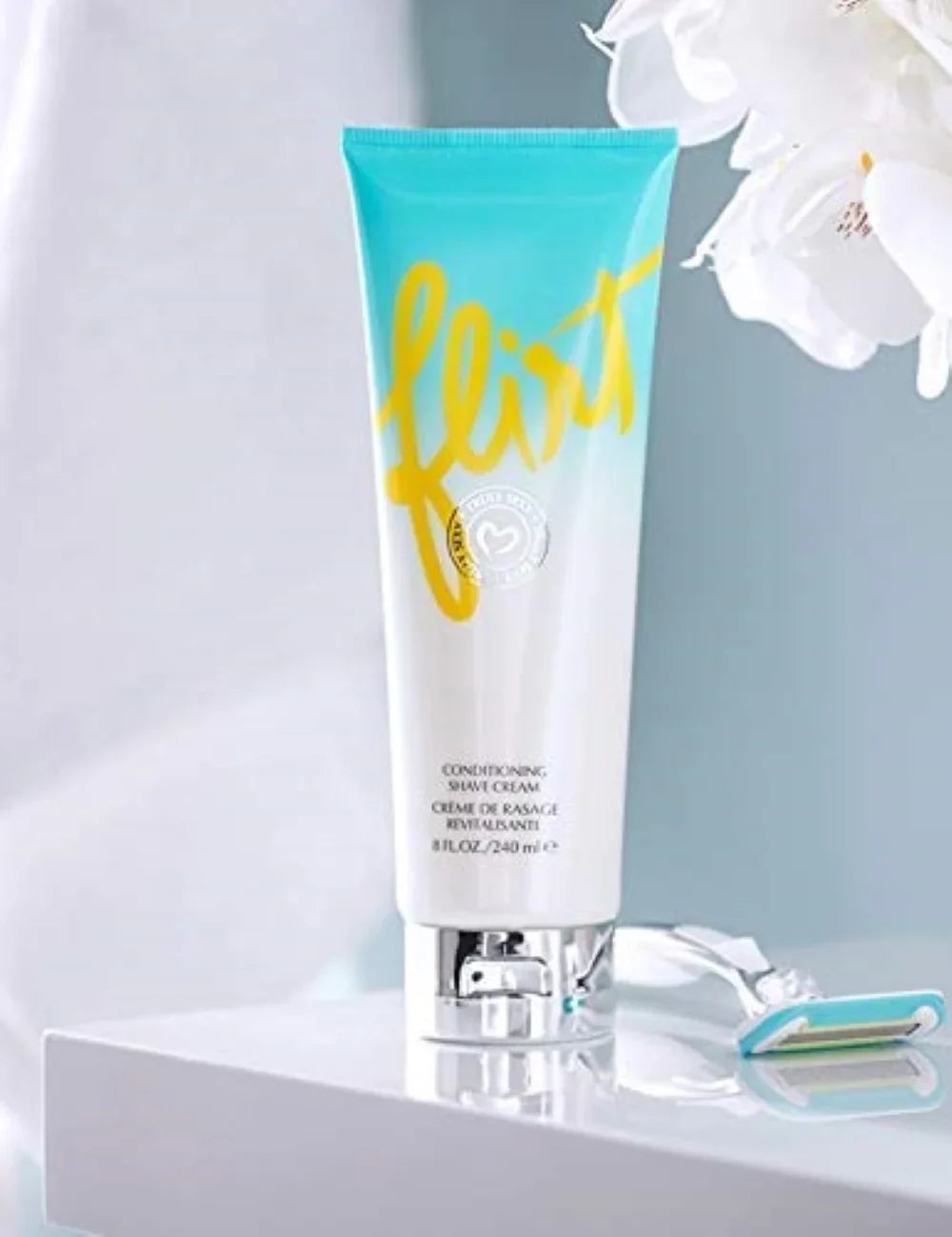 Pure Romance Coochy Cream, Conditioning Sizecented Sizehave Cream, Sizehaving Cream for Women to Experience their Sizemoothest Bikini Area, Legs, and Underarms, Truly Sizeexy Flirt