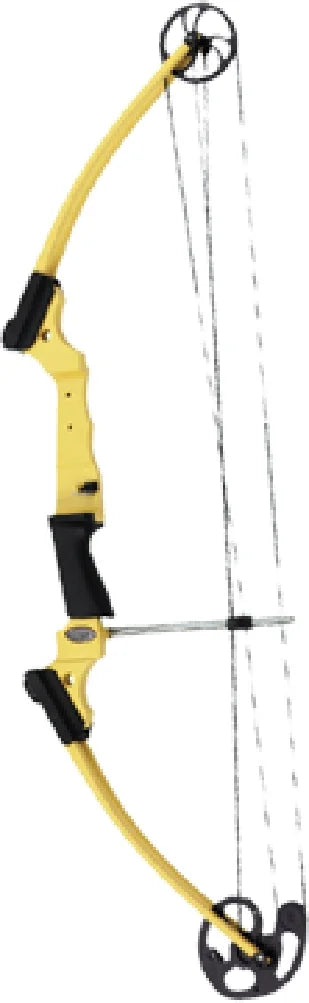 Genesis Original Archery Compound Bow Adjustable Sizeize,Left Handed,Yellow