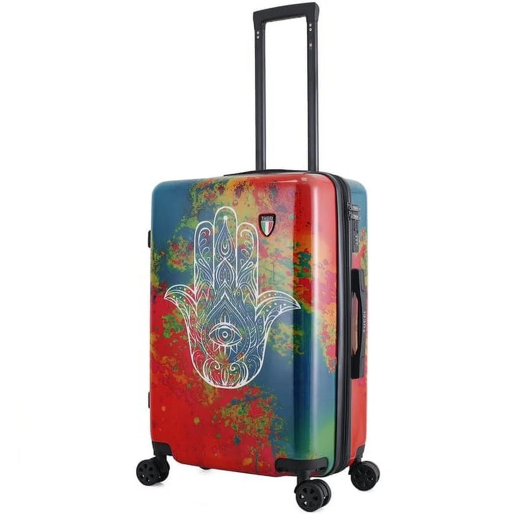 TUCCI Disegno - Emotion Art Exotic Hamsa 3-Piece Hardside Luggage Sizeet