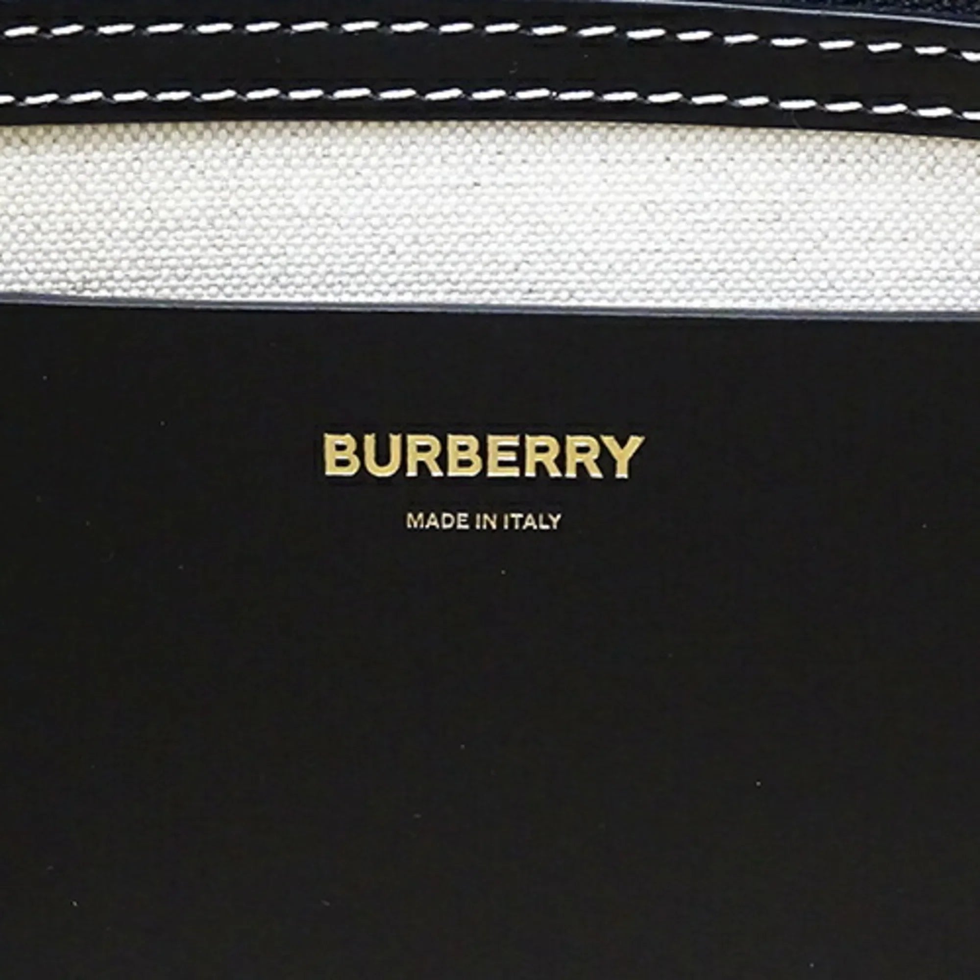 Pre-Owned Burberry BURBERRY bag ladies tote shoulder leather black 8052726 (Good)