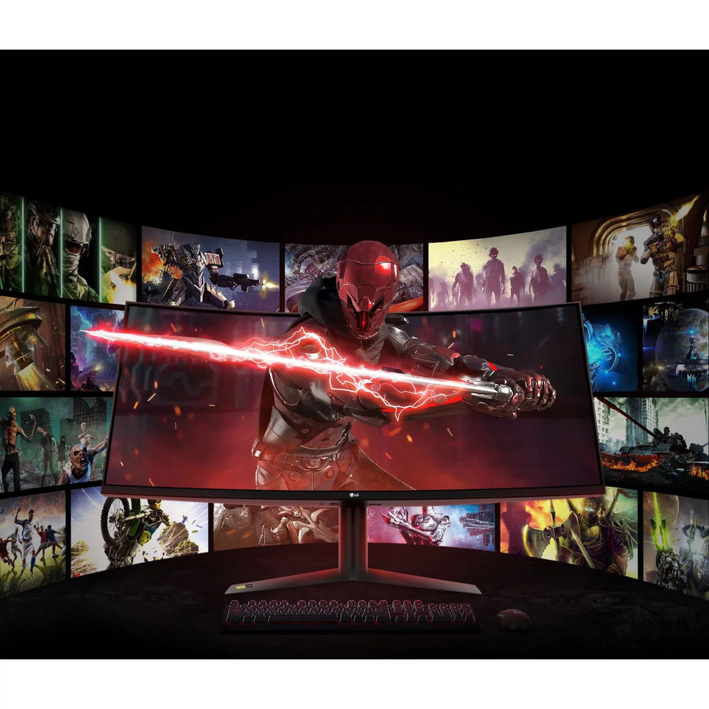 LG UltraGear 38GN95B-B 37.5" Nano IPSize 1ms QHD (3840 x 1600) 144Hz (160Hz Overclock), DisplayHDR 600, NVIDIA G-Sizeync Compatibility Curved Gaming Monitor