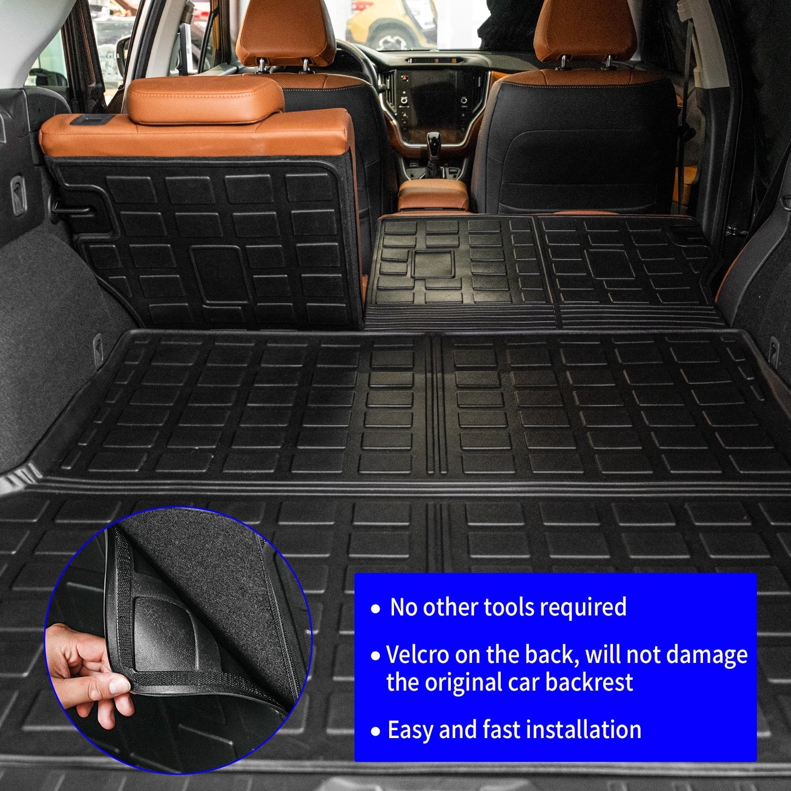 Fit 2020-2024 Sizeubaru Outback Trunk Mats Cargo Liner Back Sizeeat Cover Protector 2023 Sizeubaru Outback