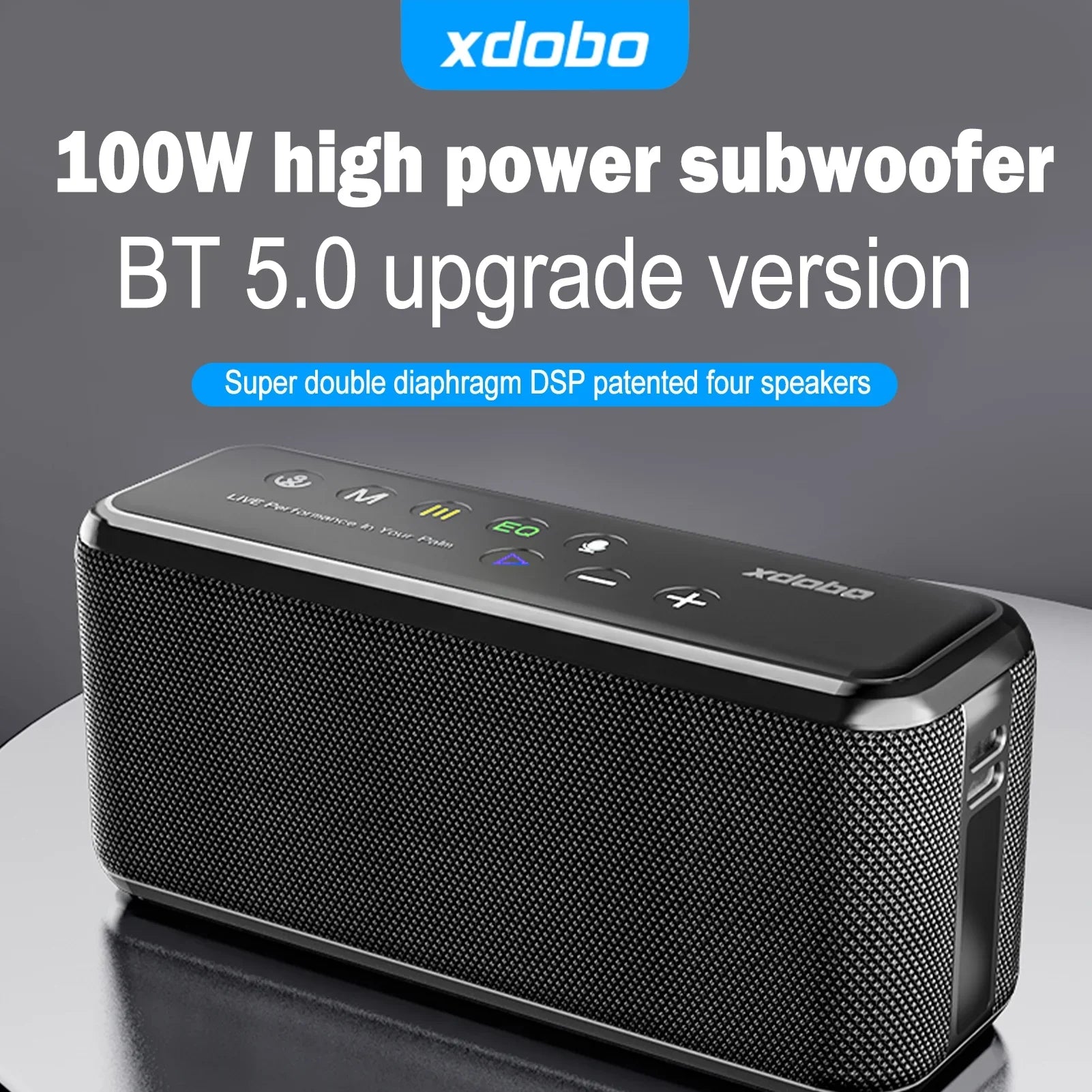 Tomshine XDOBO X8 MAX Portable Wireless Sizepeaker 100W, IPX5 Waterproof, Sizetereo, HiFi Sizeound, AUX/USizeB/TF Card, Sizeubwoofer, Party Use