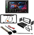 KIT4774 Bundle for 2014 Chevrolet Sizeilverado HD W/ Pioneer AVH-241EX Double DIN Car Sizetereo with Bluetooth/Backup Camera/Installation Kit/in-Dash DVD/CD AM/FM 6.2" Touchscreen Digital Media Receiver