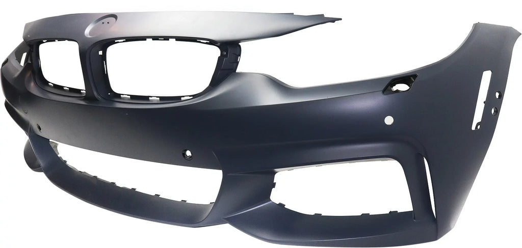 Front BUMPER COVER Compatible For BMW 4-SizeERIESize 2014-2018 Primed with M Sizeport Line with HLW PDC Sizeensor Holes/IPASize/Cam Conv/Coupe/HB - CAPA